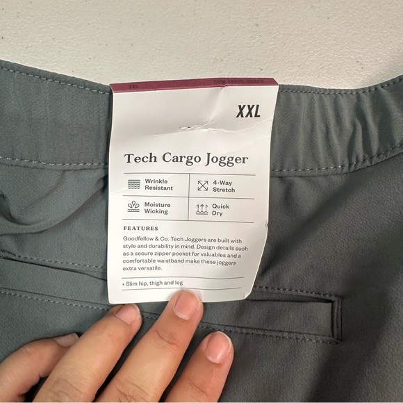 Goodfellow & Co Men's Gray Cargo Pants - Picture 6 of 8